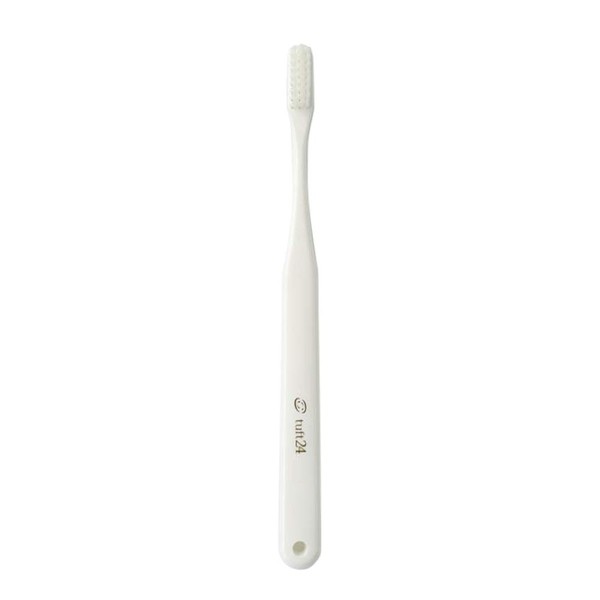 Oral Care Tuft 24 Toothbrush Super Soft 1 Piece (White)