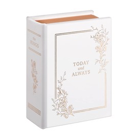 Lillian Rose Wedding Ring Book Box, White