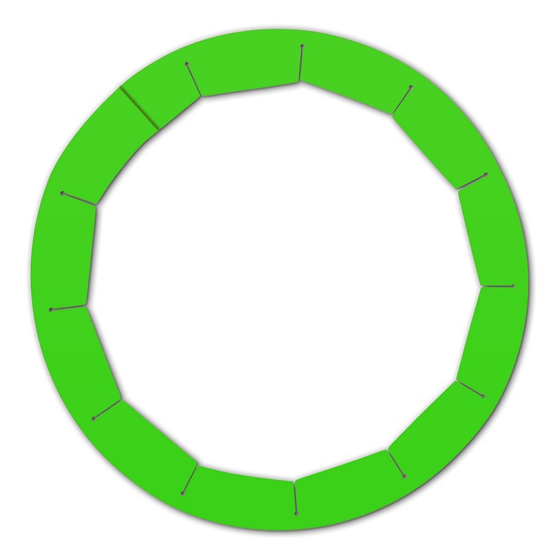 Antenda Adjustable Silicone Pie Crust Shields - Baking Protectors Cover