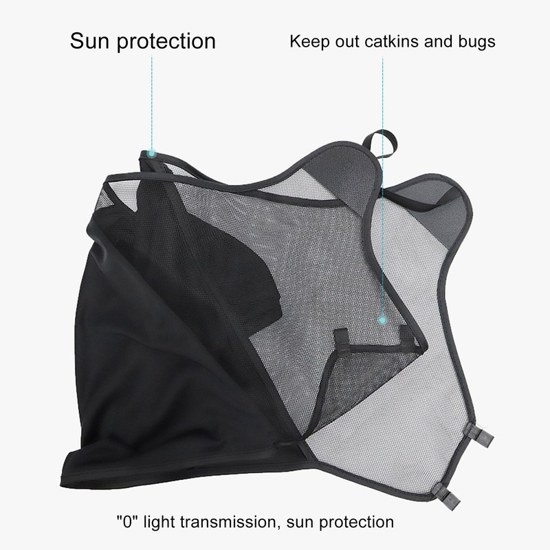 Baby Stroller Sun Shade Universal UV Protection Breathable Mesh Prevents