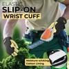 HANDLANDY Gardening Gloves for Men, Utility Breathable Leather Working Gloves