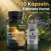 Supplenatura® Lungwort Capsules, Value Pack, German Production, Vegan, Laboratory Tested,