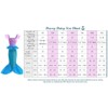 Dressy Daisy Shimmery Princess Mermaid Tail Fancy Dress Birthday Party