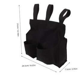 Generic Umpire Bag Portable Baseball Referee Ball Bag with Waist Belt Side Storage for Easy Access Durable for Equipment Storage Transport