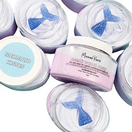 Mermaid Sugar Scrub Exfoliating Body Soap. Mermaid birthday gift for Summer