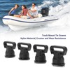 4PCS Tie Downs for Kayak Track Mount, Nylon Track Mount