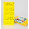 DiPrint Bingo Ticket Block System 15 of 90 Balls (Yellow)