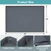 Mecheer Waterproof Under Sink Mat, 28" x 19" Silicone Under