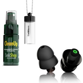 SonicShop EarBikers Motorcycle Racing Touring Ear Plugs Reusable Touring Plugs for Safe Driving Traffic Hearing Protection for Motorcycling Wind Protection