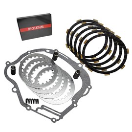 BIGLKNM Clutch Kit Friction Plates & Heavy Duty Springs Gasket for Yamaha TTR125 2000-2004 TTR125E 2003-2009 TTR125L 2000-2008 TTR125LE 2003-2022