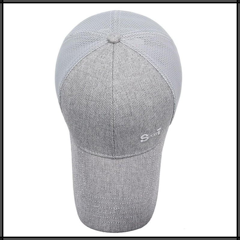 White Fang CZA485 Men's Cap, Mesh, Sun Hat, UV Protection,