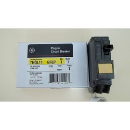 Ge Plug in 1 Pole 30 Amp Ground Fault Equipment Protection Thql1130gfep Circuit Breaker