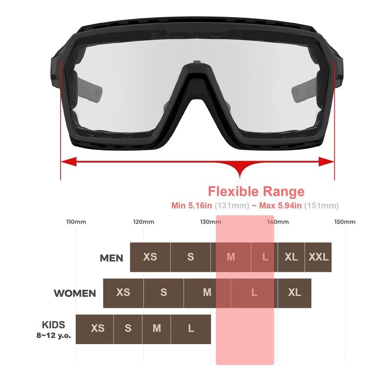 WDP100 Q38 Powersports Motorcycle anti fog Riding Ski Sports glasses