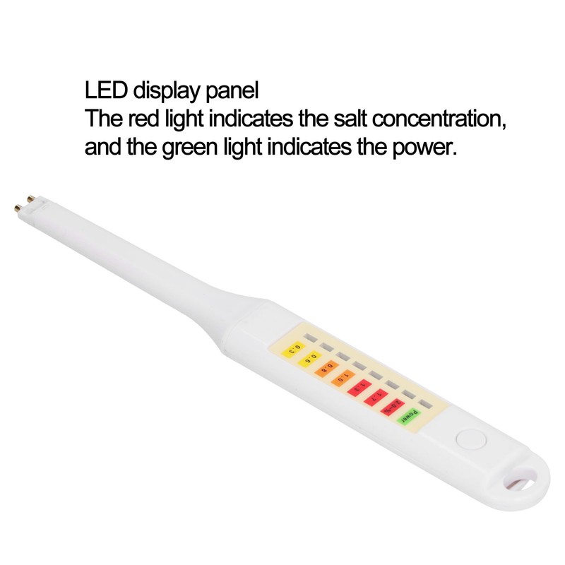 Electronic Salinity Tester PenType Vegetable Soup Saltiness Concentration Test Portable