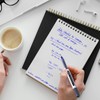 EYEYE 25 Pack 0.5mm Blue Rollerball Pens Extra Fine Point