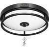 OYKYOHEI Motion Sensor Outdoor Ceiling Light, Flush Mount LED Ceiling