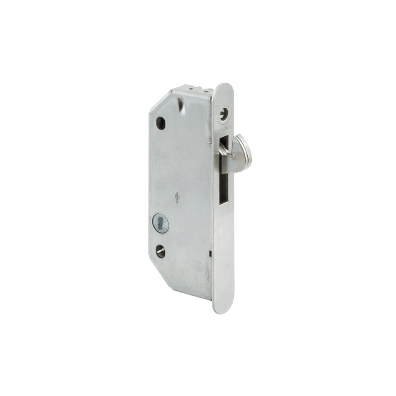 Prime-Line E 2171 2-9/16 In. Steel, Round-Faced Mortise Latch with