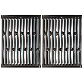 BoyoTec 7523 15" Porcelain-Enameled Cooking Grates Replacement for Weber Spirit E-210, Spirit S 200/210, Spirit 500, Genesis Silver A Gas Grill (15 x 11 5/16), 2 Grates/Set