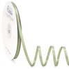 Ribbli Sage Green Satin Ribbon Double Faced Satin 1/4 Inch