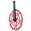 BCD130mm Bike Crankset Crank Arm Aluminium Alloy 47T Single Speed