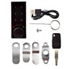 Flylin Electronic Cabinet Lock Kit, Keypad Door Lock with Handle
