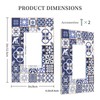 Mexican Ceramic Tiles Decorative Outlet Light Switch Cover Single Rocker