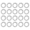 sourcing map M6 50Pcs Internal Tooth Washers, 304 Stainless Steel