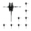 Sarini 10 Pcs Gate Anchor Insulator Double Sided Electric Fence