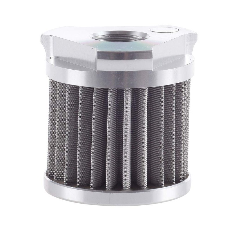 Motorcycle Racing Stainless Steel Reusable Oil Filter with Replacement cartidge