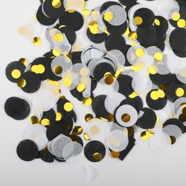 5000Pieces Round Mixed Confetti Round Tissue Paper Confetti,Multicolor Mix Color Confetti for Wedding Birthday Graduation Multicolored Paper Confetti Tissue Confetti Circle Paper Table Confetti Dots