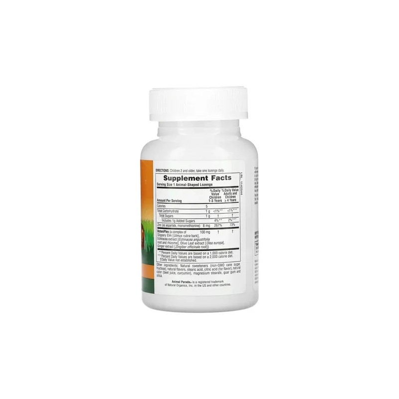 Naturesplus Kid Zinc 90pastillas Mandarina Sfn