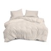Sapphire Collection Plain Duvet Cover With Pillow Case Non Iron
