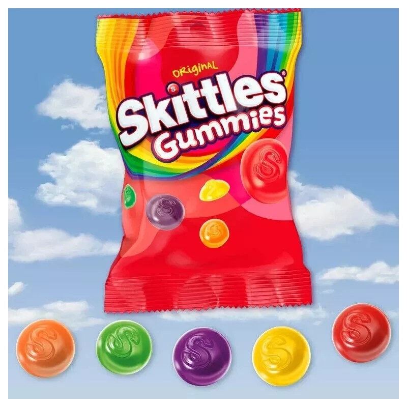 Skittles Original Gummy Candy - 5.8 oz (12 Bag)