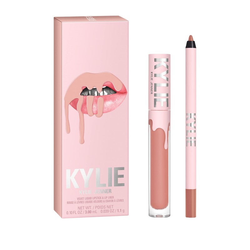 Kylie Jenner Cosmetics - Kit de labios líquido (desnudo) y