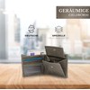 Slim genuine leather wallet especially comfortable simple and extra sturdy