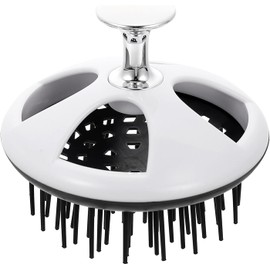 Raspador Portátil para Cuero Cabelludo Cerdas Suaves y Diseño Liviano, para Masaje y Exfoliación Durante Viajes o Uso Doméstico
