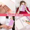 Thboxes 2 Pack Notebook A5 Lined, 400 Pages A5 Notepad
