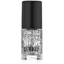 Maybelline New York Color Show Jewels Nail Lacquer Top Coat, Platinum Adorn, 0.23 Fluid Ounce