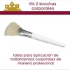 Tendencia Spa - Kit de 2 Brochas Corporales Abanico de