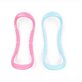 Arch-Protrusion Yoga Ring Calf Stretcher Soft Yoga Ring Blue 7ea