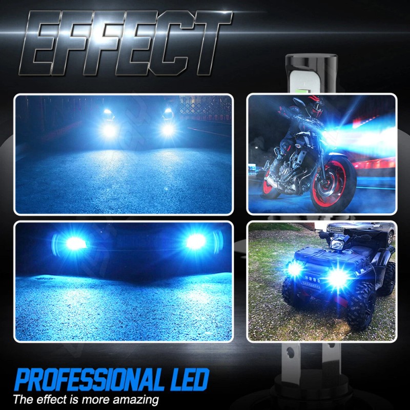 9005 9006 LED Headlight Bulbs for High/Low Beam – 8000K