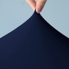 Gowinex 6ft Navy Blue Spandex Table Skirt Spandex Tablecloth Stretch