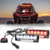 FOXCID 2 X 6 LED 9 Modes Traffic Advisor Emergency