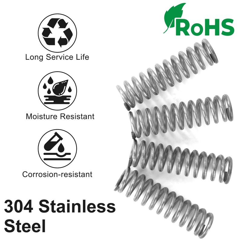 GUNGY Compression Spring Stainless Steel Spring Compression Springs 70 mm