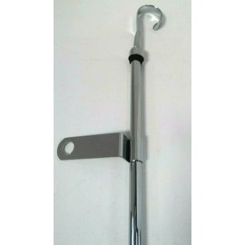 SPC BBC Chrome Steel Engine Oil Dipstick 396 427 454 472 502 Tube Dip Stick BB Chevy