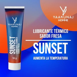 Lubricante Termico Fresa Sunset Yaakunaj Homme 18gr 2 Piezas