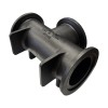 Banjo 2 inch Full Port Flanged Tee - M220TEE
