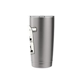 Not My President Anti Trump Election Toilet Paper Shortage Stainless Steel Insulated Tumbler