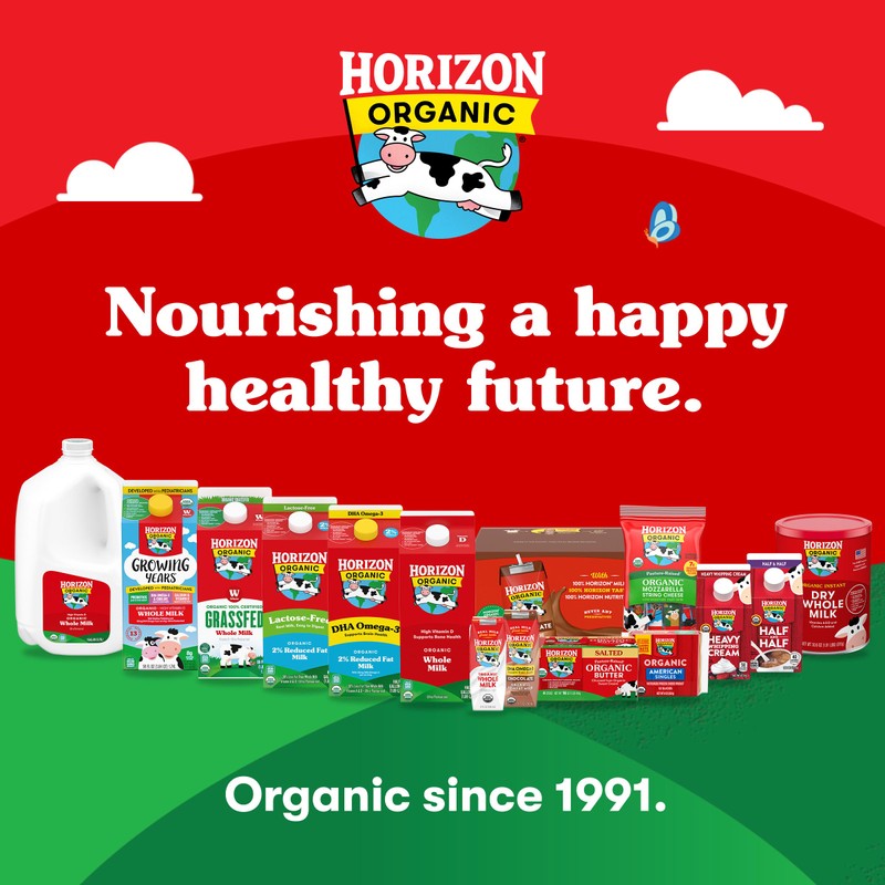 Horizon Organic Shelf Stable 1% Lowfat Chocolate Milk Box, USDA