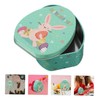 COHEALI Tinplate Packing Box Candy Container Easter Treat Boxes Party
